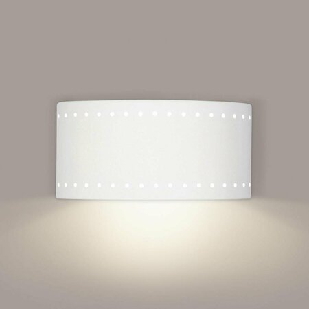 A19 LIGHTING Paros Downlight E26 Base Dimmable LED Wall Sconce, Bisque 1703-1LEDE26